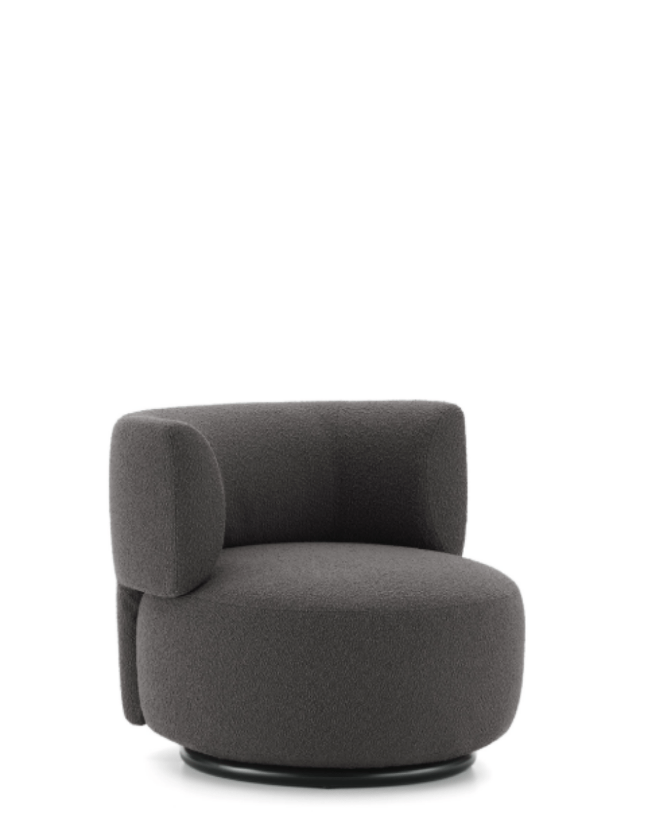Fauteuil K-Waiting - Bouclé gris