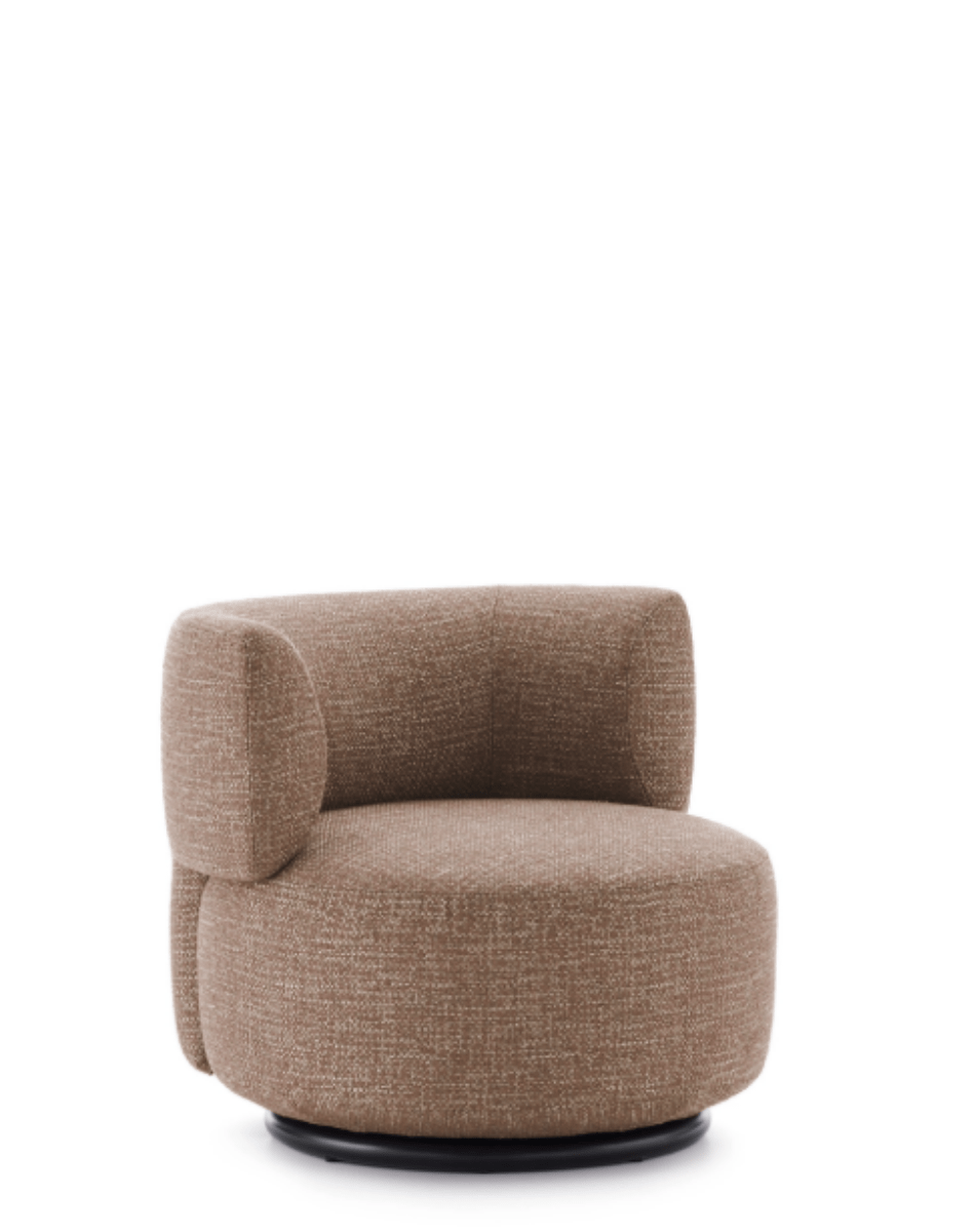 Fauteuil K-Waiting - Texture marron