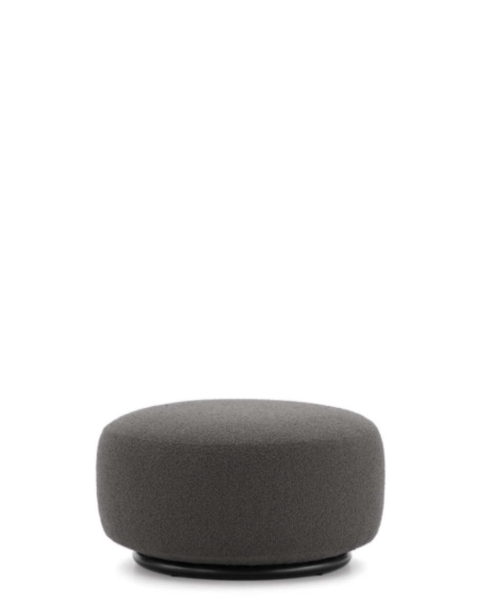 Pouf K-Waiting - Bouclé gris