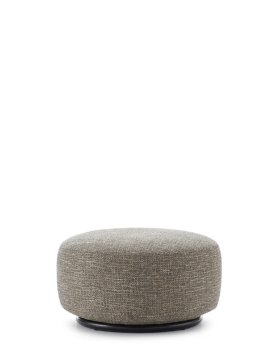 Pouf K-Waiting - Texture gris