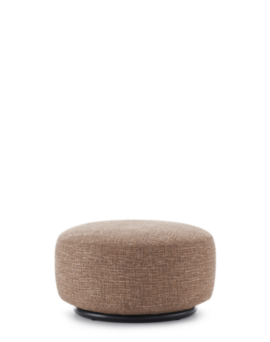 Pouf K-Waiting - Texture marron