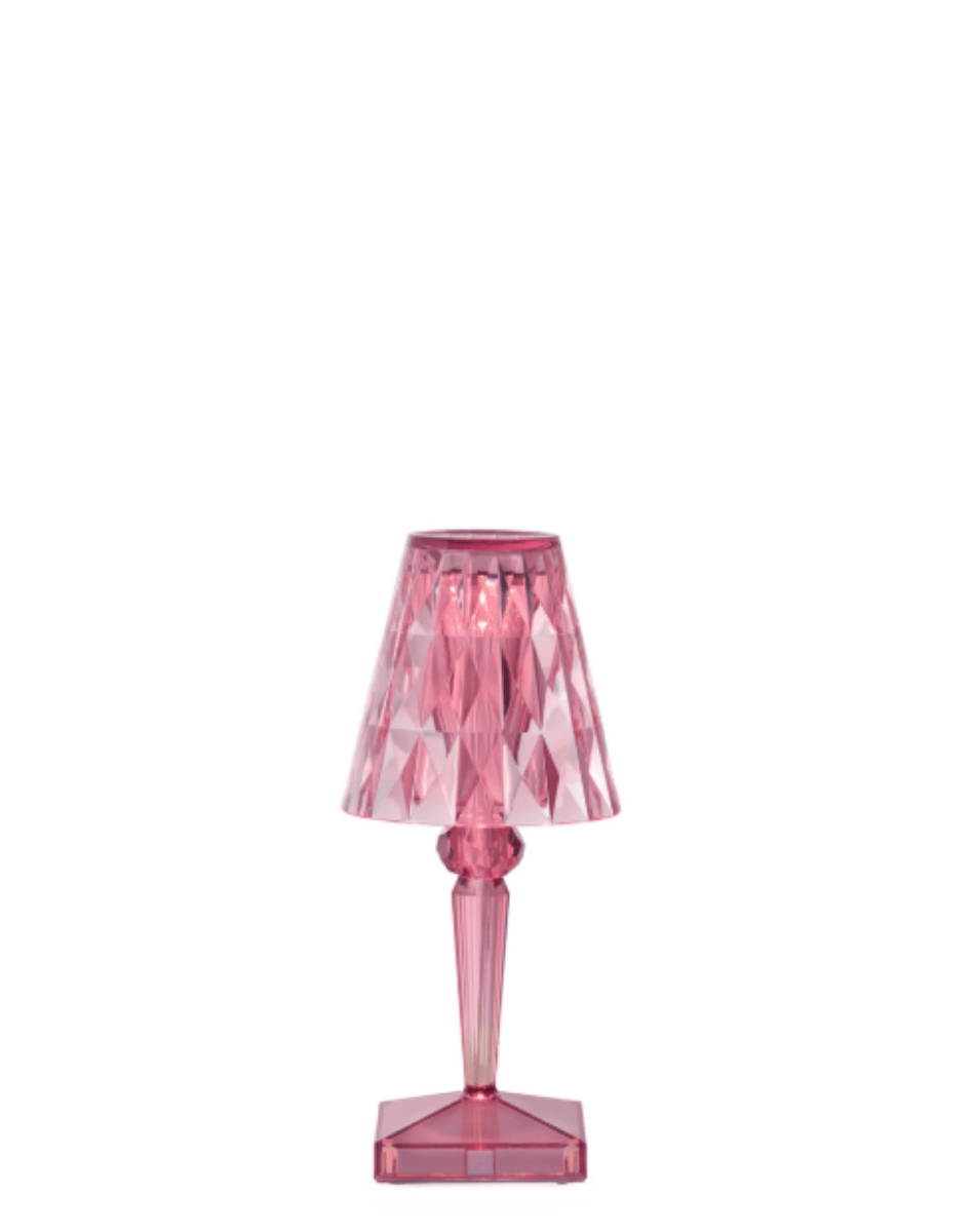 Lampe Battery - Rose pastel