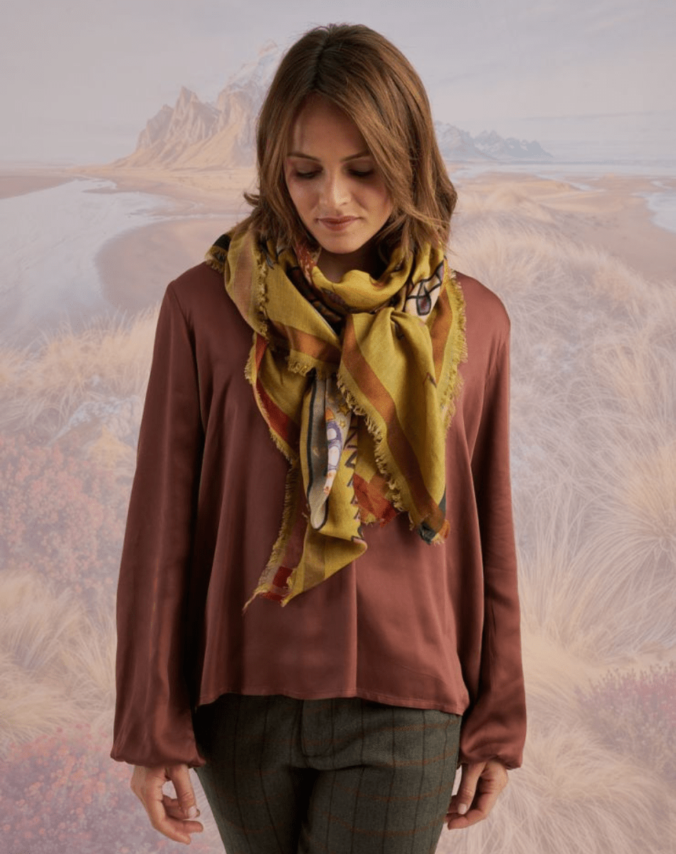 Grand carré Marthe - Olive