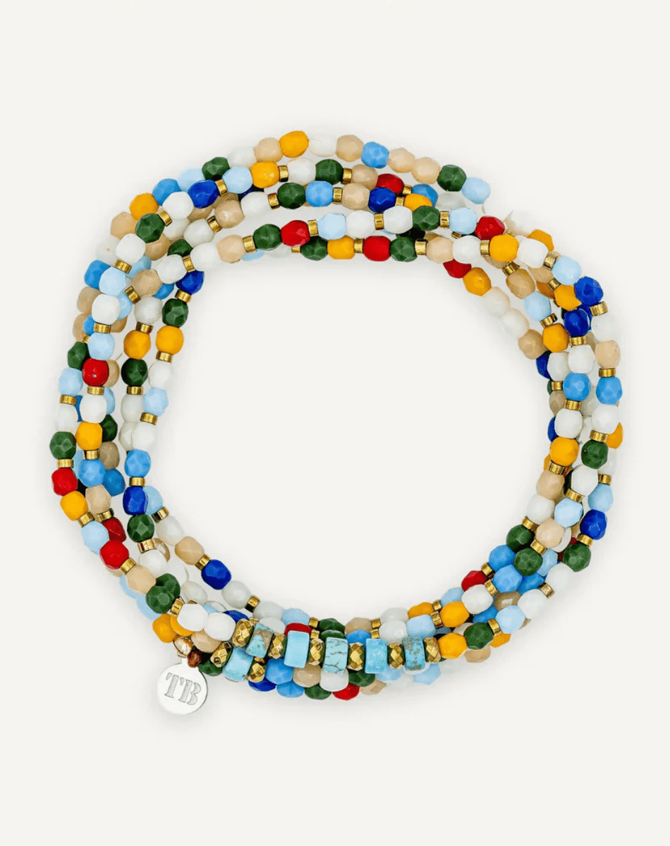 Collier et bracelet 6 tours - Hossegor 6