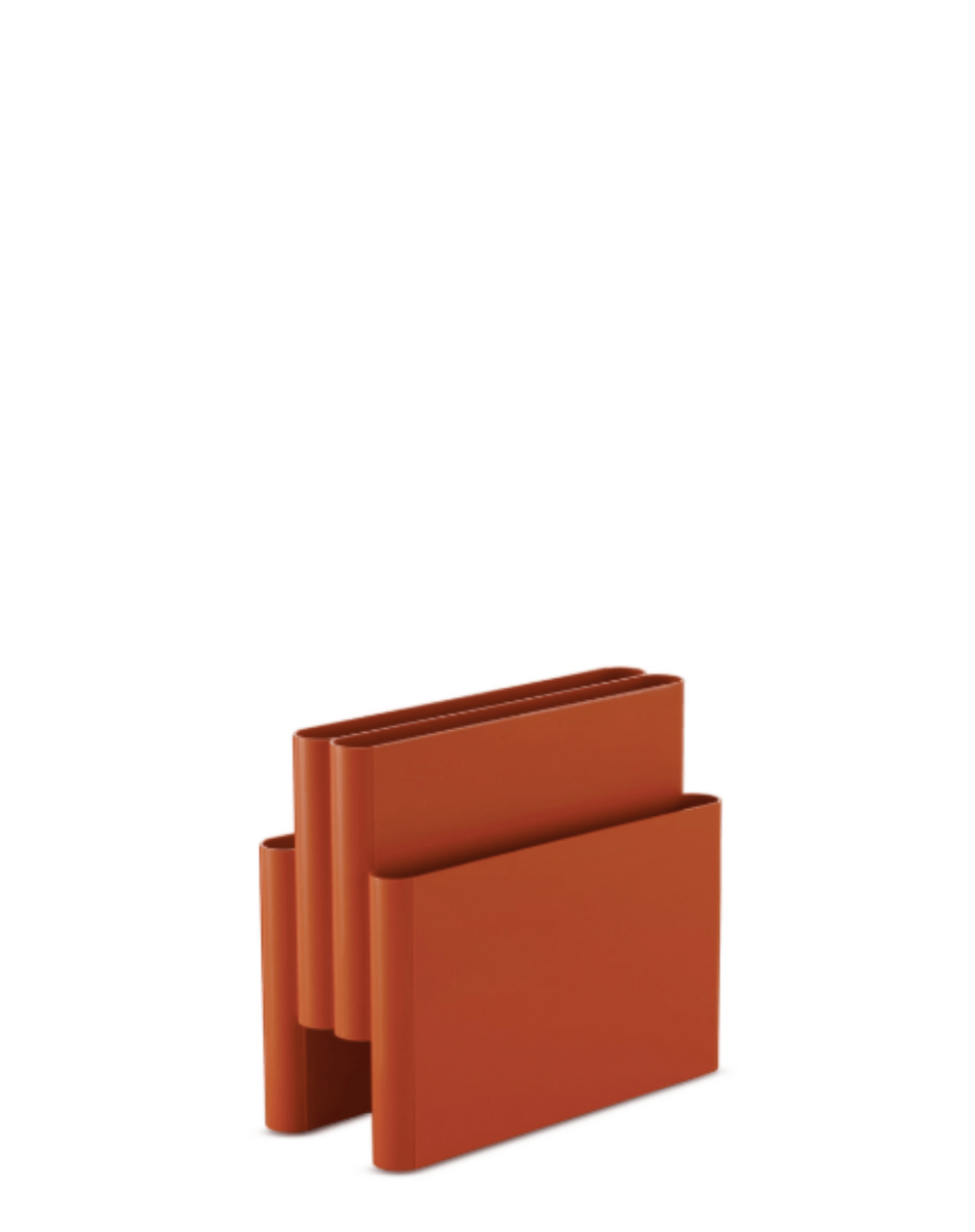 Magazine Rack - Rouge orangé