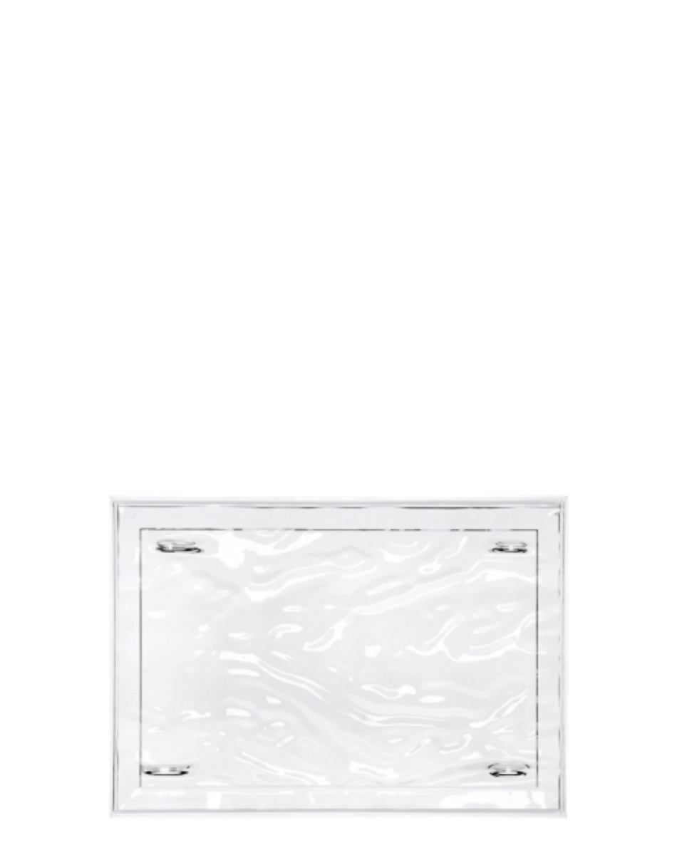 Plateau Dune 46x32cm - Cristal