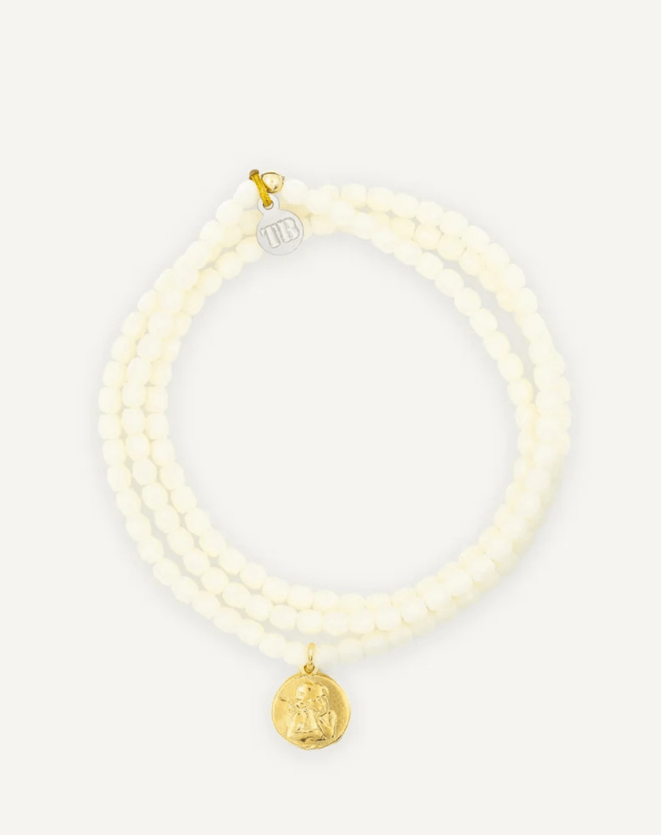 Collier et bracelet 3 tours - Raphaël Gold Vanille